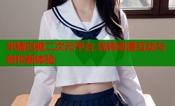 半糖白糖二次元平台 玩转动漫互动与创作新体验